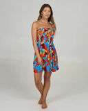 Salty Crew Womens Windward Coverup Dress - Chili Pepper