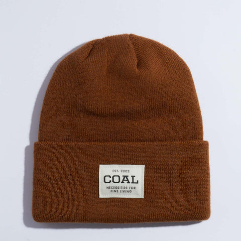 Coal The Uniform Kids Recycled Knit Cuff Beanie - Light Brown