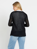 Volcom Womens Go Go Wrap Cardigan - Black