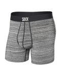 Saxx Ultra Super Soft Underwear - Spacedye Stripe - Grey