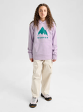 Burton Kids' Oak Pullover Hoodie - Moondust Heather
