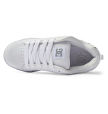 DC Womens Court Graffik Shoes - White/Silver