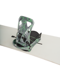 Burton Men's Step On® Re:Flex Snowboard Bindings - Gray / Green Voltage