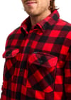 Volcom Mens Bowered Fleece Jacket - Lifeguard Red
