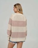 Salty Crew Women Signal Knit Crew - Mushroom