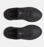 Under Armour Mens UA Charged Assert 11 Wide (4E) Running Shoes - Black - 002