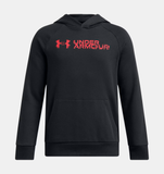 Under Armour Boys' UA Rival Fleece Wordmark Hoodie