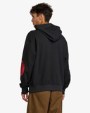 RVCA Mens Tiger Sun Rvca Hoodie - Black