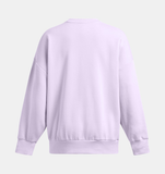 Under Armour Women's UA Rival Fleece Wordmark Oversized Crew