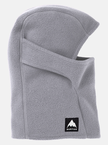 Burton Ember Fleece Balaclava Face Mask - Gray Heather