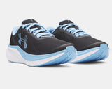 Under Armour Girls' GS UA Rogue 6 Running Shoes - Black / White / Horizon Blue - 002
