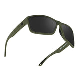 Spy Rocky Sunglasses - Matte Army Green - Happy Gray