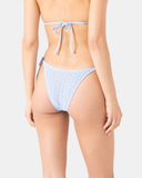 Roxy Women's Crochet Tie Side Cheeky Bikini Bottom - Open Air