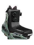 Burton Men's Step On® Re:Flex Snowboard Bindings - Gray / Green Voltage