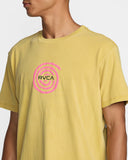 RVCA Mens Easter Basket SS Tee - Saffron