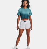 Under Armour Women's UA Branded Dip Dye Crop Short Sleeve