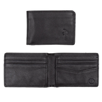 RDS Genuine Leather Wallet - Black