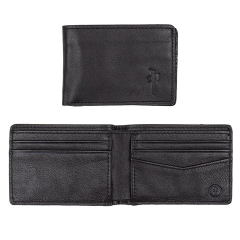 RDS Genuine Leather Wallet - Black