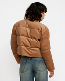 RVCA Womens Eezeh Puffer Jacket - Putty