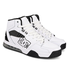 DC Men's Versitile High-Top Shoes - White/Black