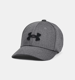 Under Armour Boys' UA Blitzing Cap - Gray/Black