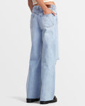 RVCA Womens Coco Denim Jeans - Bleached Indigo