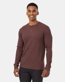 Tentree Mens TreeWaffle Longsleeve Henley