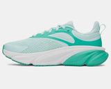 Under Armour Girls' GS UA Rogue 6 Running Shoes - Refresh Mint / Green Mode / Metallic Silver - 703