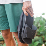 OluKai Mens Nalu Versatile Slide - Black