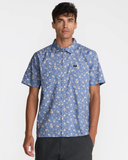 RVCA Mens Breezy SS Shirt - Vintage Blue
