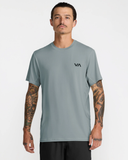 RVCA Mens Sport Vent Short Sleeve Tee - Lead