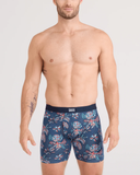 Saxx Vibe Xtra Underwear - Pineapple Tropic - Indigo