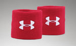 Under Armour Men's UA 3" Performance Wristband - 2-Pack - Red/White - 600