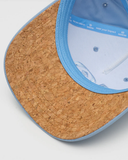 Tentree Logo Cork Brim Altitude Hat - Lakeside Blue