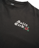Salty Crew Mens Old School Vintage S/S Tee - Vintage Black