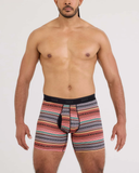 Saxx Quest Quick-Dry Mesh Underwear - Globetrekker Stripe - Multi