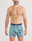 Saxx Vibe Xtra Underwear - Island Tropics - Seascape