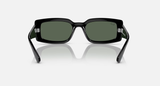 Ray-Ban Kiliane Sunglasses - Black W/ Dark Green