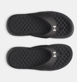 Under Armour Women's UA Ignite Pro 8 T Slides - Black / White - 001