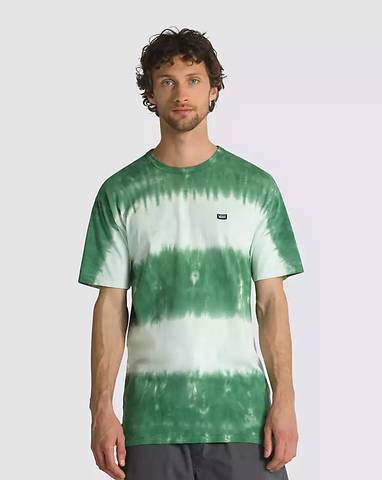 Tie dye best sale t shirt vans