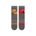 Stance X Pixar Kids Kachow Crew Socks - Dark Grey
