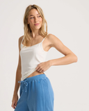 Volcom Women's Lived In Rib Tank - Star White