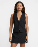 RVCA Womens Logan Vest - Black