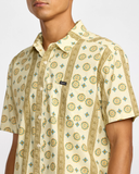 RVCA Mens Anytime SS Shirt - Ceramic