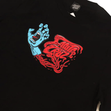 Santa Cruz Mens Screaming SC Veins T-Shirt - Black