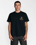 RVCA Mens Palmgrove Short Sleeve Tee - Black
