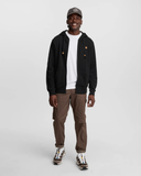 Tentree Mens Reynard Treefleece Zip Hoodie - Meteorite Black