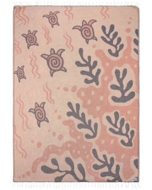 Sand Cloud L Towel - Rancho Turtles