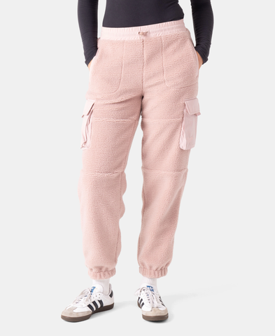 Roxy Rita Sherpa Jogger - Adobe Rose