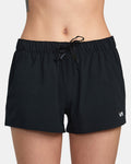 RVCA Womens VA Essential Low-Rise Yogger X Technical Training Shorts